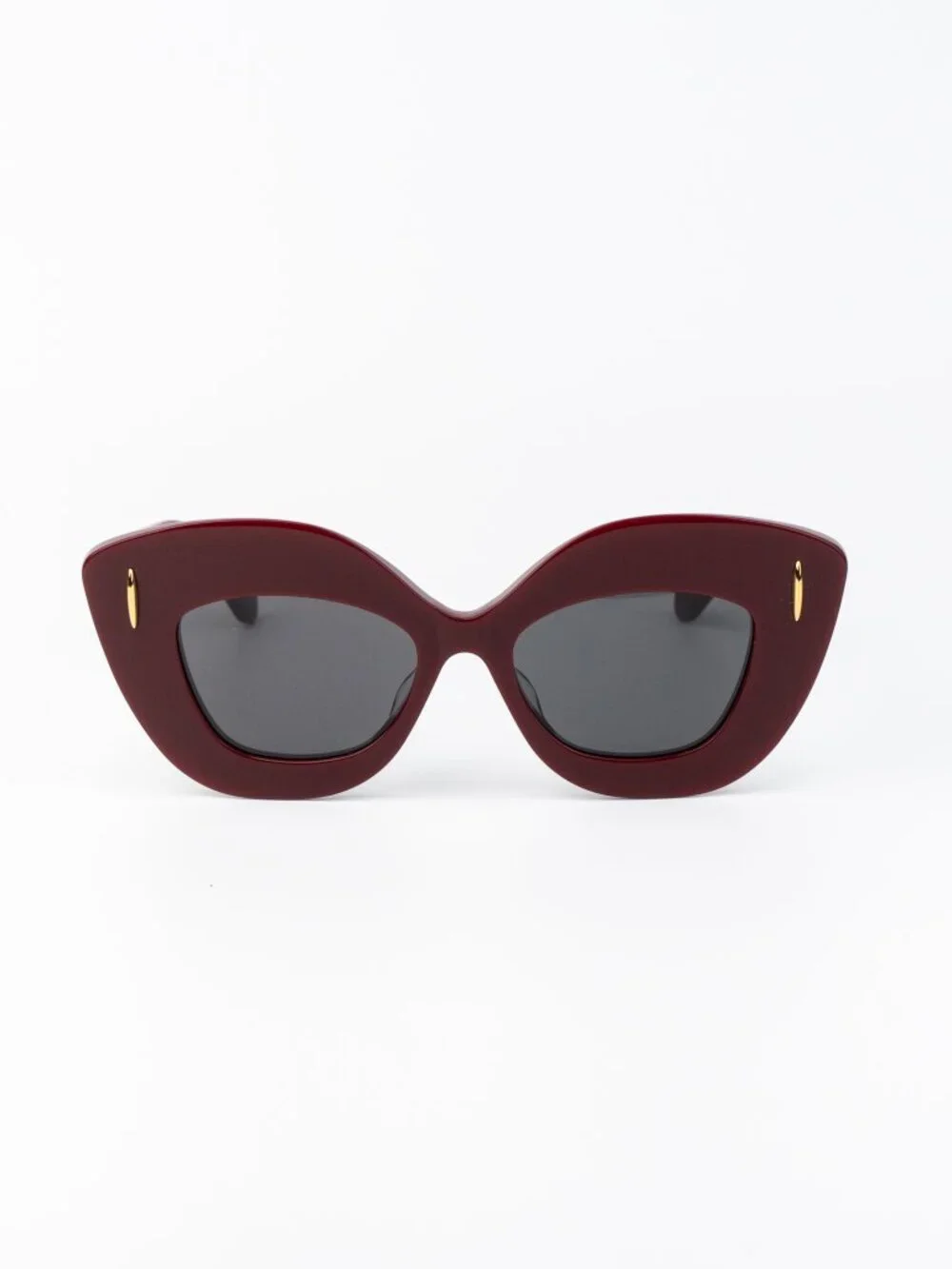 Loewe Women Sunglasses Red Grey Cat Eye LW40127F 66A NEW AUTHENTIC